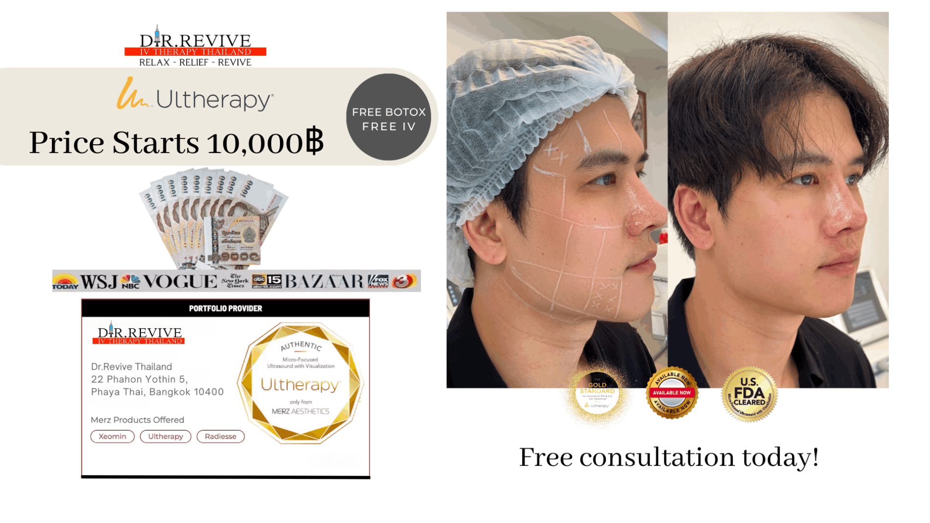 Ultherapy at Dr.Revive Thailand