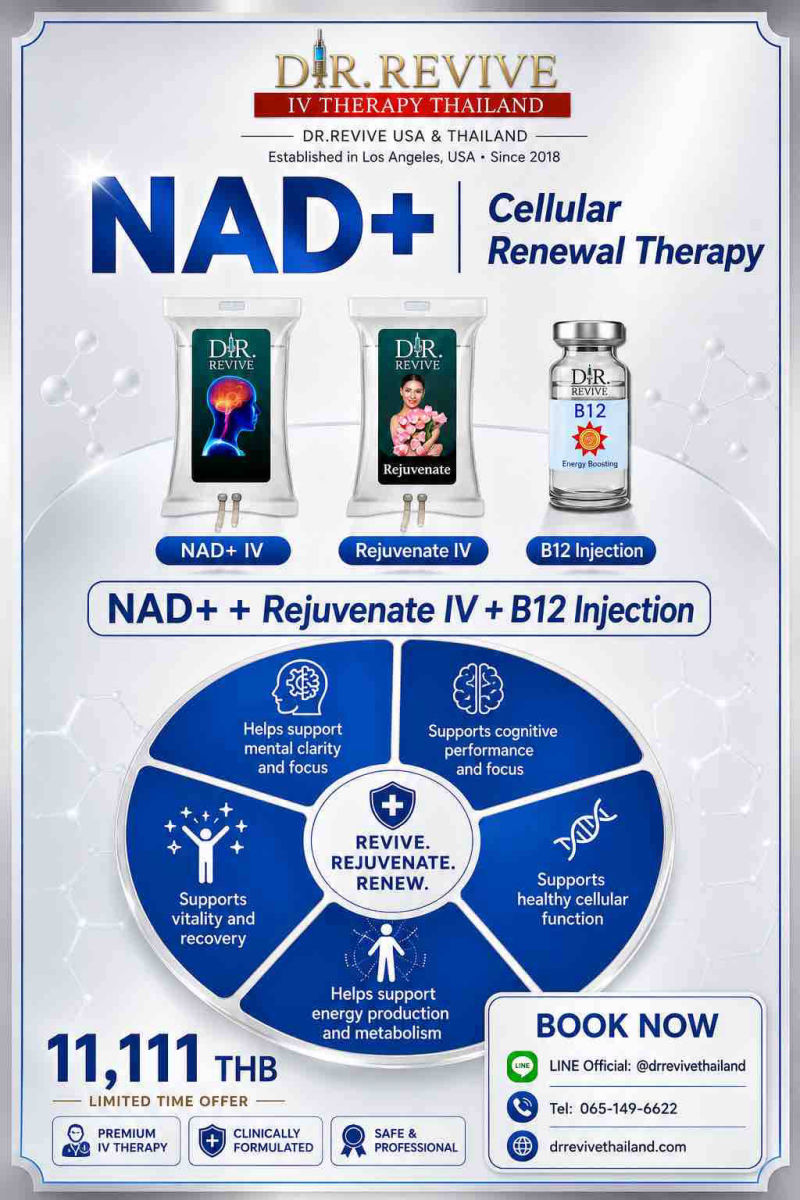 NAD+ IV drip Bangkok